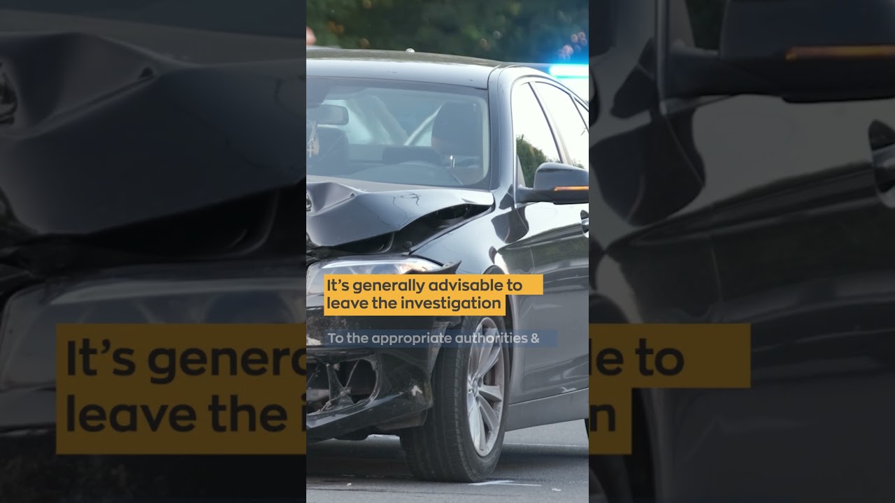 Should I do my investigative work on the accident?