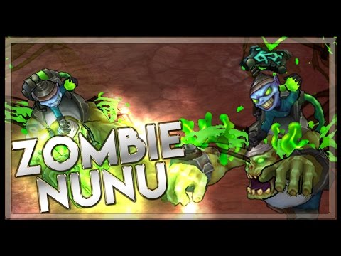 Zombie Nunu - Skin Spotlight - League of Legends LoL Nunu Skin