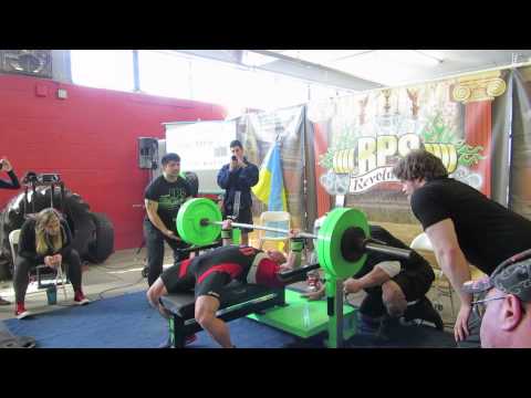 Phillip Brewer 500 lb raw bench@ 165 2-22-14 RPS Dominion Long Island,NY 4th attempt