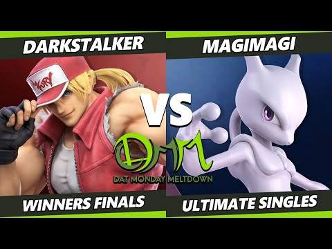 DAT Monday Meltdown 222 Winners Finals - DarkStalker (Terry) Vs. MagiMagi (Mewtwo) SSBU Ultimate