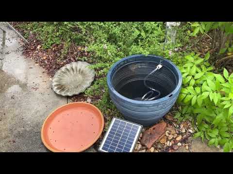 Make A Simple Dripper Fountain For Backyard Creatures!