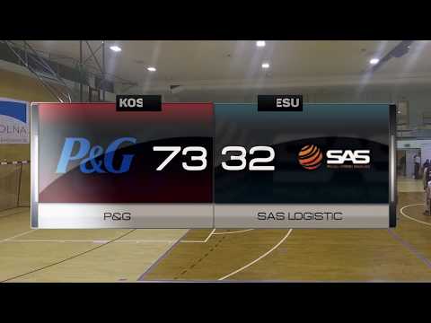 P&G vs SAS Logistic - II kolejka - Warszawa - Koszykarska Liga Biznesu