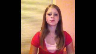 Ashley singing jesus take the wheel