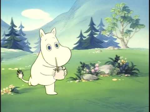 I Mumindalen (48) - Lek med bubblor