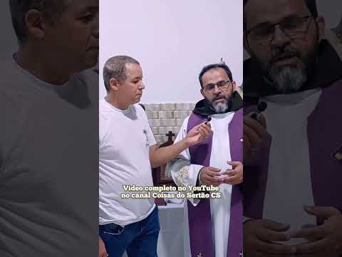 Frei Severino, Capuchinho do Recife, visitando Olivença/Alagoas #nordeste