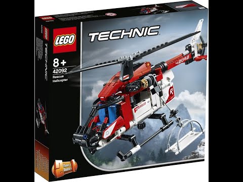 Конструктор LEGO Technic Спасательный вертолет 42092