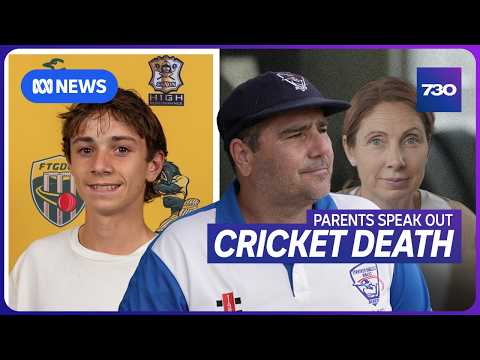 Ben Austin died in a cricketing tragedy. His parents speak out for the first time | 7.30