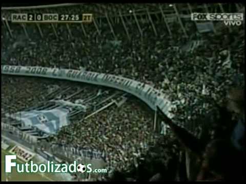 Racing 3 - Boca Jrs. 0. Torneo Clausura 2009