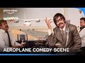 'Nahi Dabana Tha!!!' | Dhamaal Aeroplane Comedy Scene 😂 | Prime Video India