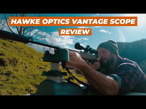 Hawke Optics Vantage IR Scope 3-9x40 Rimfire .22 Subsonic Reticle Review: Easy To Use \u0026 Functional