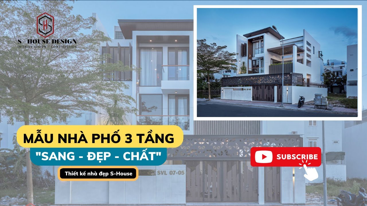 Hoàn Thiện Nhà Phố 3 Tầng Hiện Đại Tại Khu Đô Thị