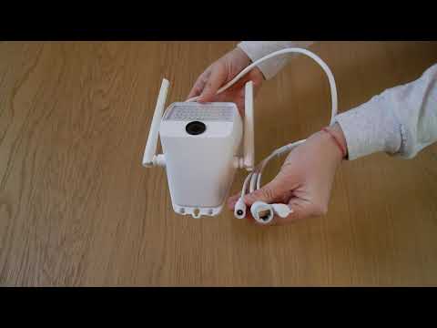 Camera IP Wireless Exterior Eyecam 2MP Audio Slot Card EC-WIFI2 - www.1cctv.ro