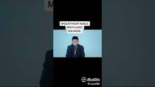 Download lagu SHOLAT HAJAT HUSUS MINTA UANG MILYARAN mp3 Download lagu SHOLAT HAJAT HUSUS MINTA UANG MILYARAN mp3