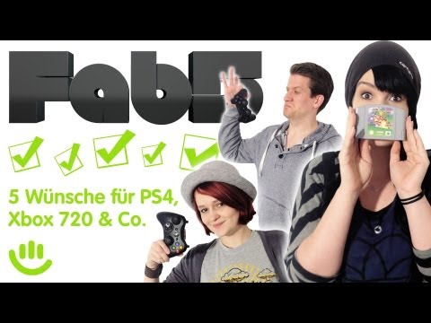 5 Wünsche für PS4, Xbox 720 & Co. - Fab5