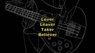 Lover Leaver Taker Believer - Greta Van Fleet (Lyric Video)