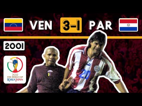 🇻🇪 VENEZUELA 3-1 PARAGUAY 🇵🇾 | Premundial 🇯🇵🇰🇷 2002