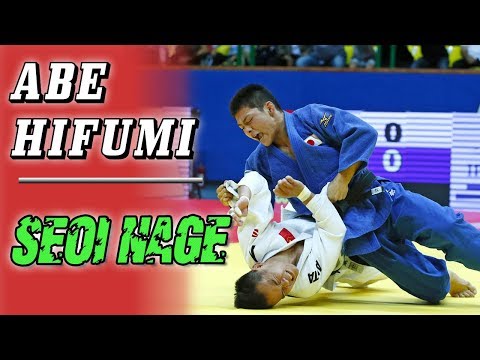 Abe Hifumi Judo Throws - Seoi Nage 阿部一二三　背負い投げ