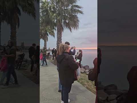 Sunset in Miramar, Cordoba argentina on August 16,2026