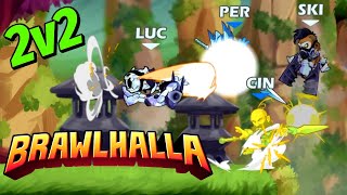 GALA COLORS ARE AMAZING!! • Brawlhalla Ranked 2v2 Gameplay