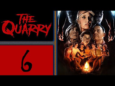 The Quarry playthrough pt6 - Worst Dialogue EVER?!/It Gets VERY SERIOUS NOW!