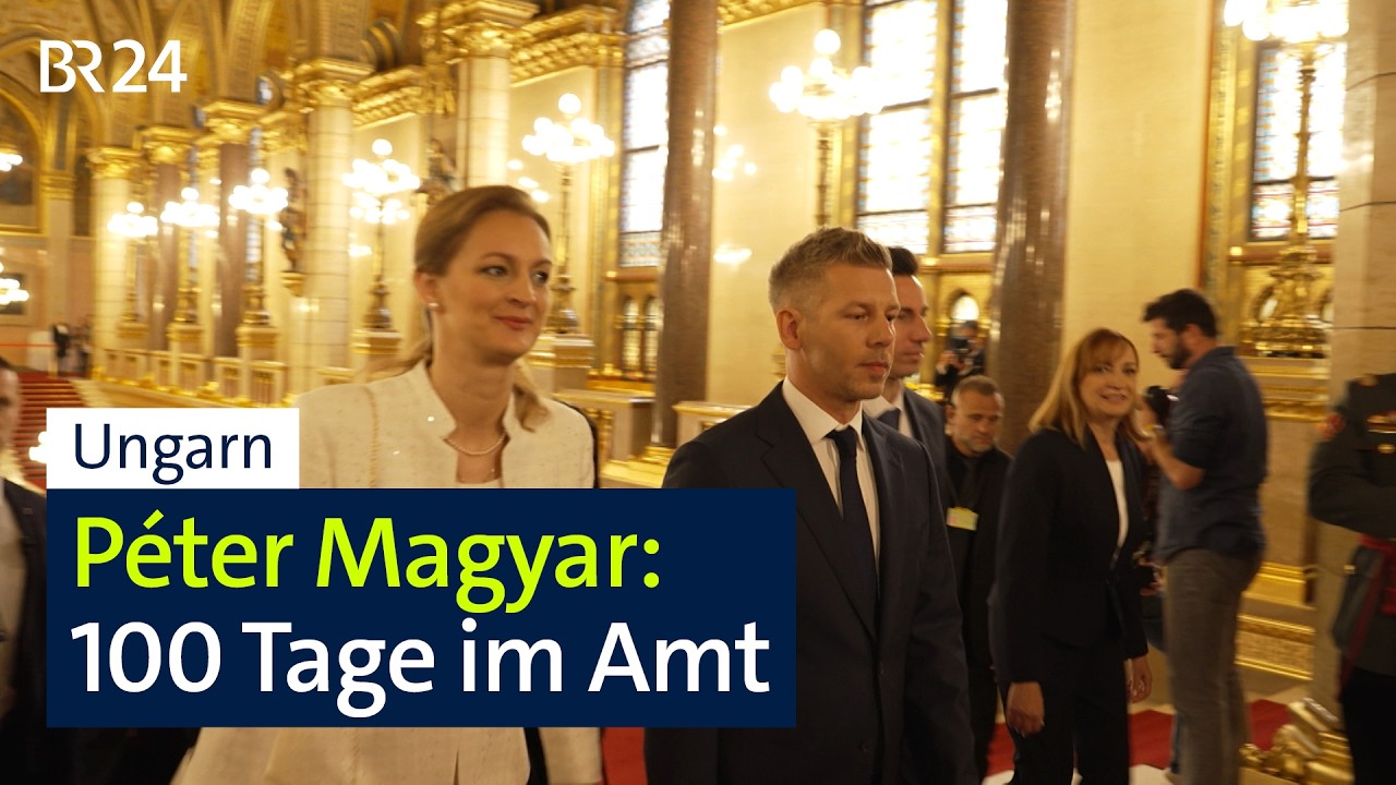 Ungarn: Péter Magyar ist seit 100 Tagen im Amt | BR24