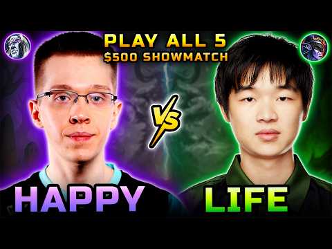 $500 Showmatch 🏆 Happy vs Life (3 Maps) Angeline Cup 11
