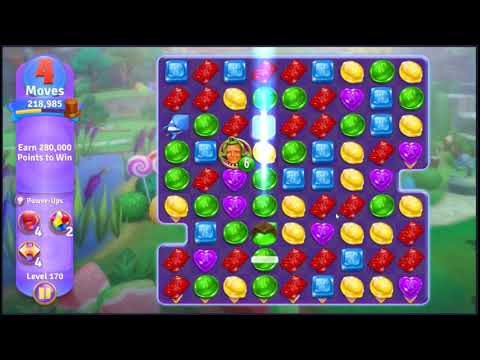 Wonka's World of Candy Level 170 - NO BOOSTERS + FULL STORY 🍫 | SKILLGAMING ✔️