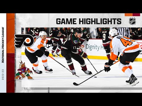Flyers @ Coyotes 12/11 | NHL Highlights 2022
