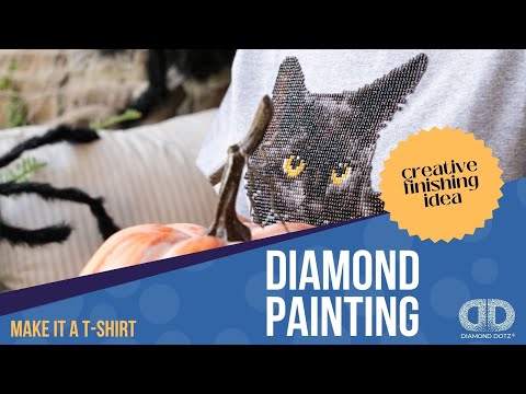 Midnight Cat T-shirt DIY