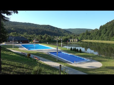 Krempna - baseny i zalew // lipiec 2023 // 4K