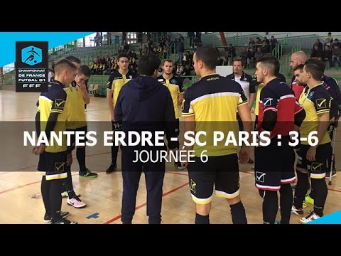 J6 : Nantes Erdre - Sporting Paris (3-6), le résumé