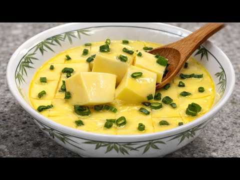 Don’t Put Eggs Directly in the Steamer – Hotel-Style Eggs, Softer Than Tofu!