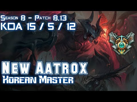 New AATROX KR Master vs YASUO Top - Patch 8.13 KR NORMAL