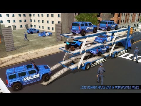 US Police Hummer Car Quad Bike Transport Android Gameplay