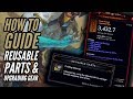 diablo 3 how to get reusable parts u0026 upgrade gear