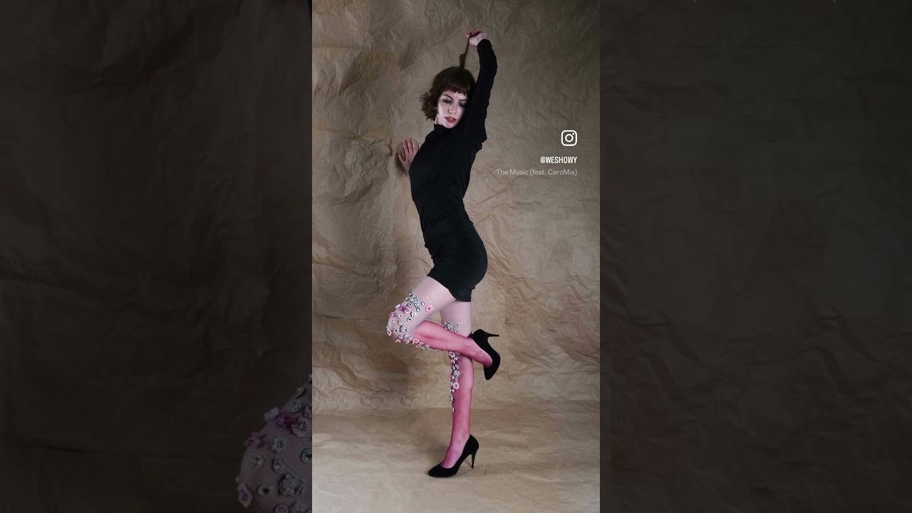 Handmade embroidered fishnet stockings