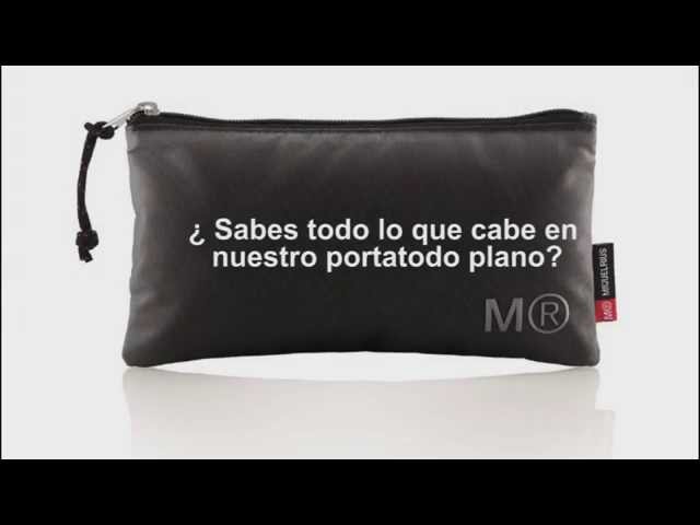 Vídeo relacionado con Grafoplas 37543710-PORTATODO Redondo bits&Bobs Negro