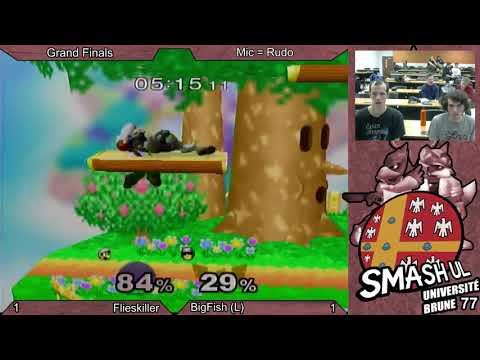 UL Weekly #77 BigFish (Luigi) vs Flieskiller (G&W, Fox, Falcon, Mario, Ganon) GF