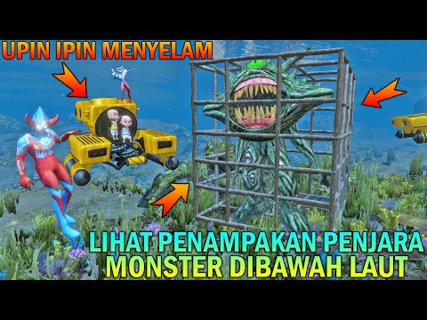 ULTRAMAN TEMUKAN PENJARA MONSTER DIBAWAH LAUT, UPIN IPIN KAGET - GTA 5 BOCIL SULTAN
