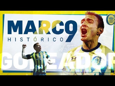 Todos los goles de MARCO RUBEN en ROSARIO CENTRAL! Máximo Goleador Histórico del Club 🟡🔵