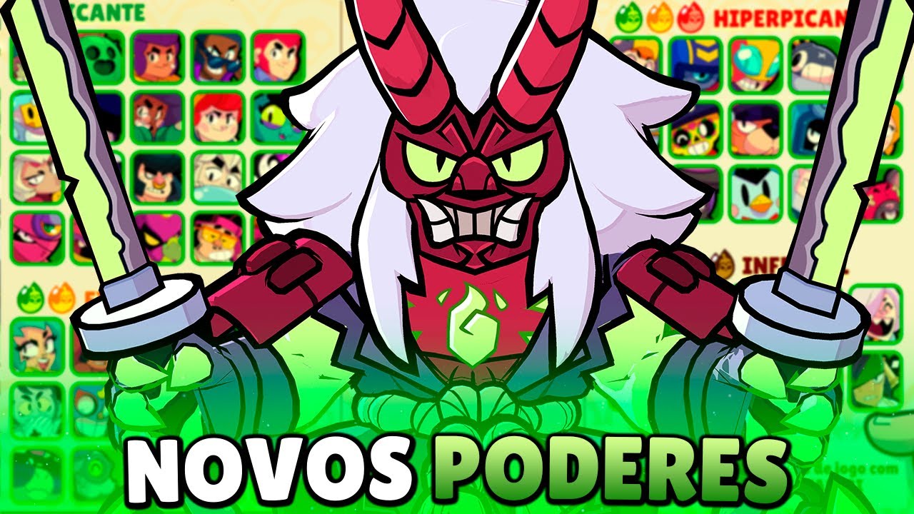 TODOS os NOVOS PODERES WASABI do BRAWL STARS 😱