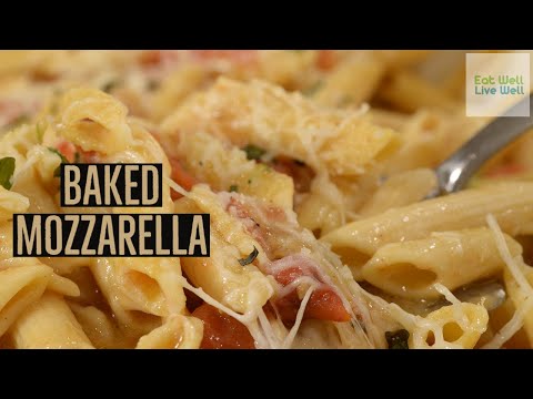 Baked Mozzarella Pasta | Tiktok Baked Feta Pasta Variant