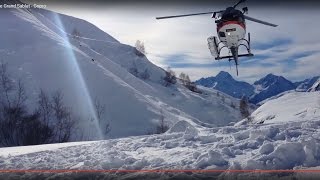 preview picture of video 'Hors piste Alpe d'huez - le Grand Sablat - Gopro'