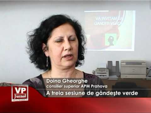 A treia sesiune de gandeste verde