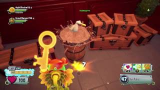 PVZ GW2 - The New DLC Town Hall Is Here! , Rainbow Stars, Chests , Golden Key - Part 1