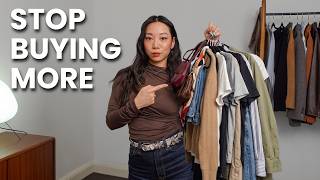 Stop Buying More Clothes. Do This Instead