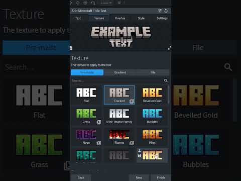 КАК СДЕЛАТЬ МАЙНКРАФТ ТЕКСТ в СТИЛЕ МОДЖАНГ за 5 МИНУТ #shorts #blockbench #minecraft