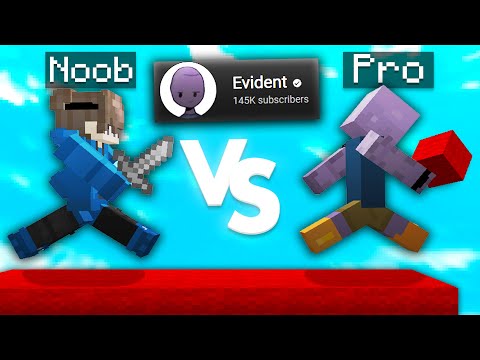 I Challenged A Bedrock Edition PRO On Minecraft Bedwars...