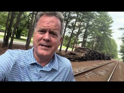 Railroad ties in Irmo