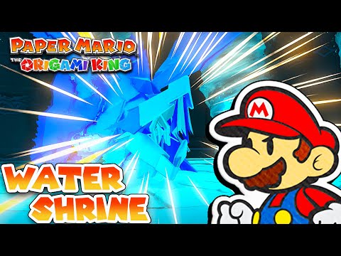 WATER VELLUMENTAL BOSS FIGHT! Paper Mario: The Origami King